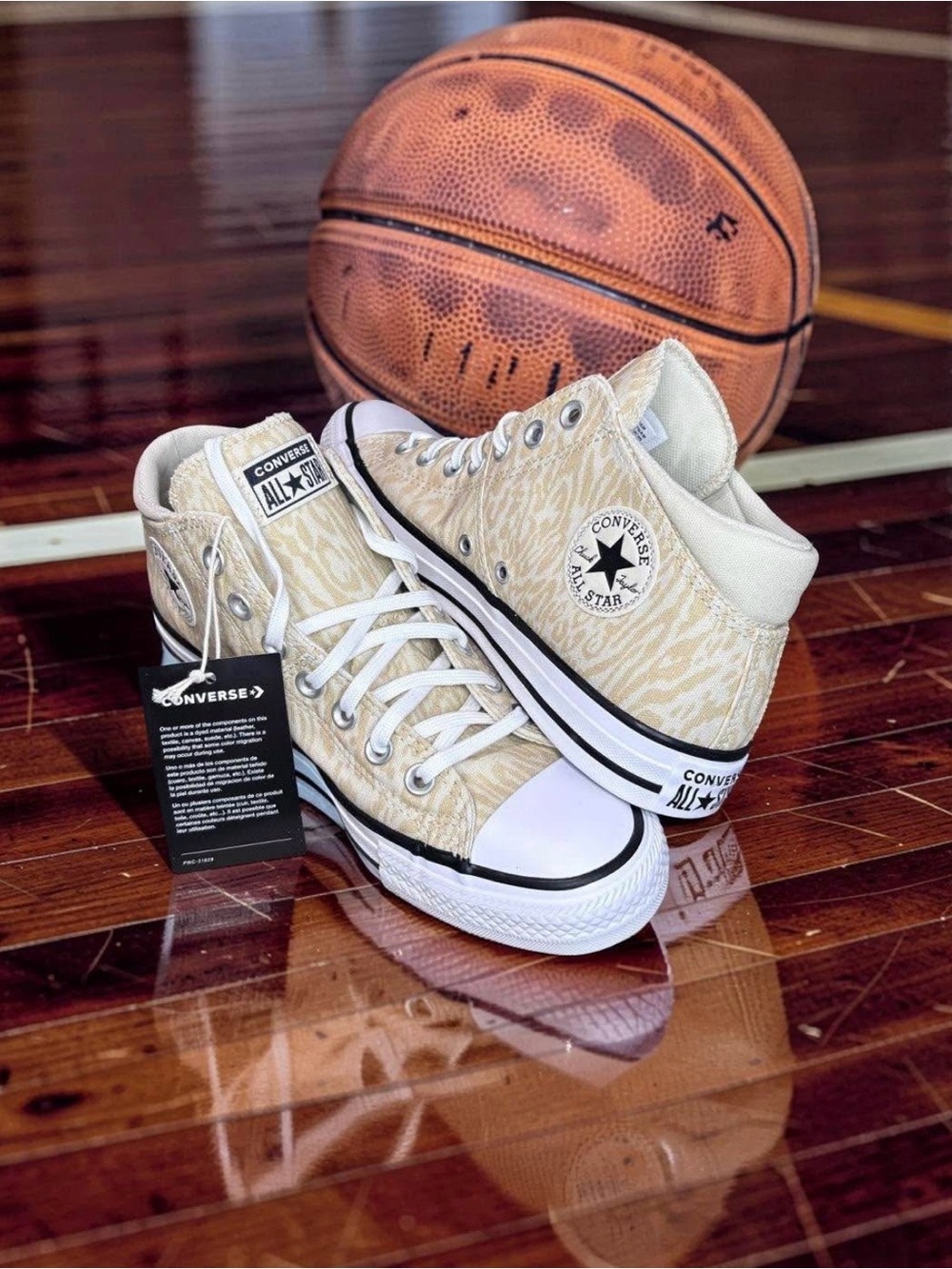 NWT Converse Chuck Taylor All Star Madison Mid Natural Ivory A14553F Women’s 9